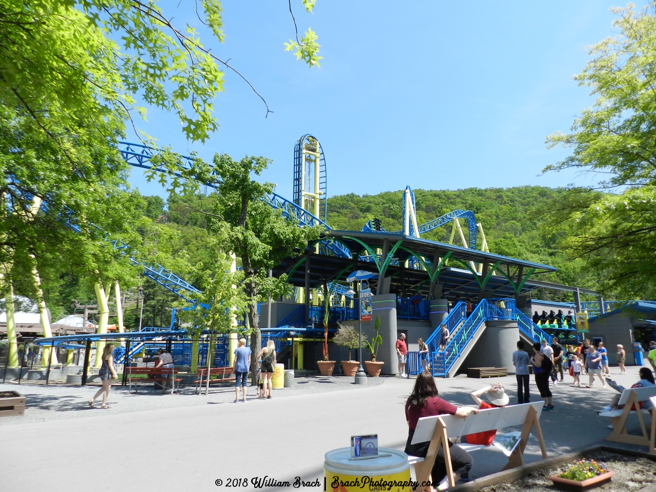 Impulse coaster at Knoebels.