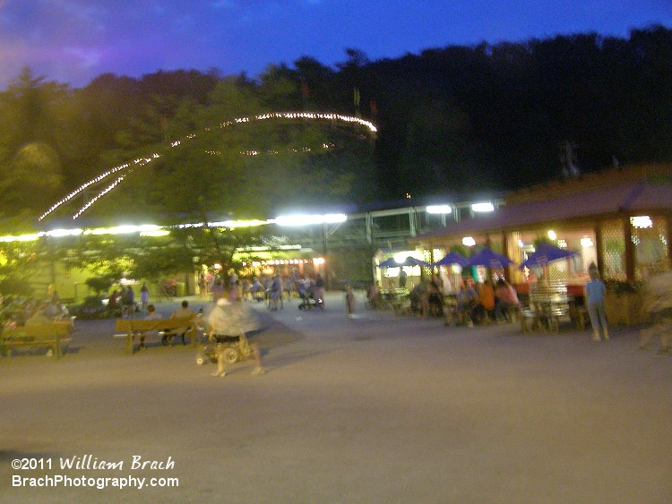 Checking out the Phoenix midway area at night.