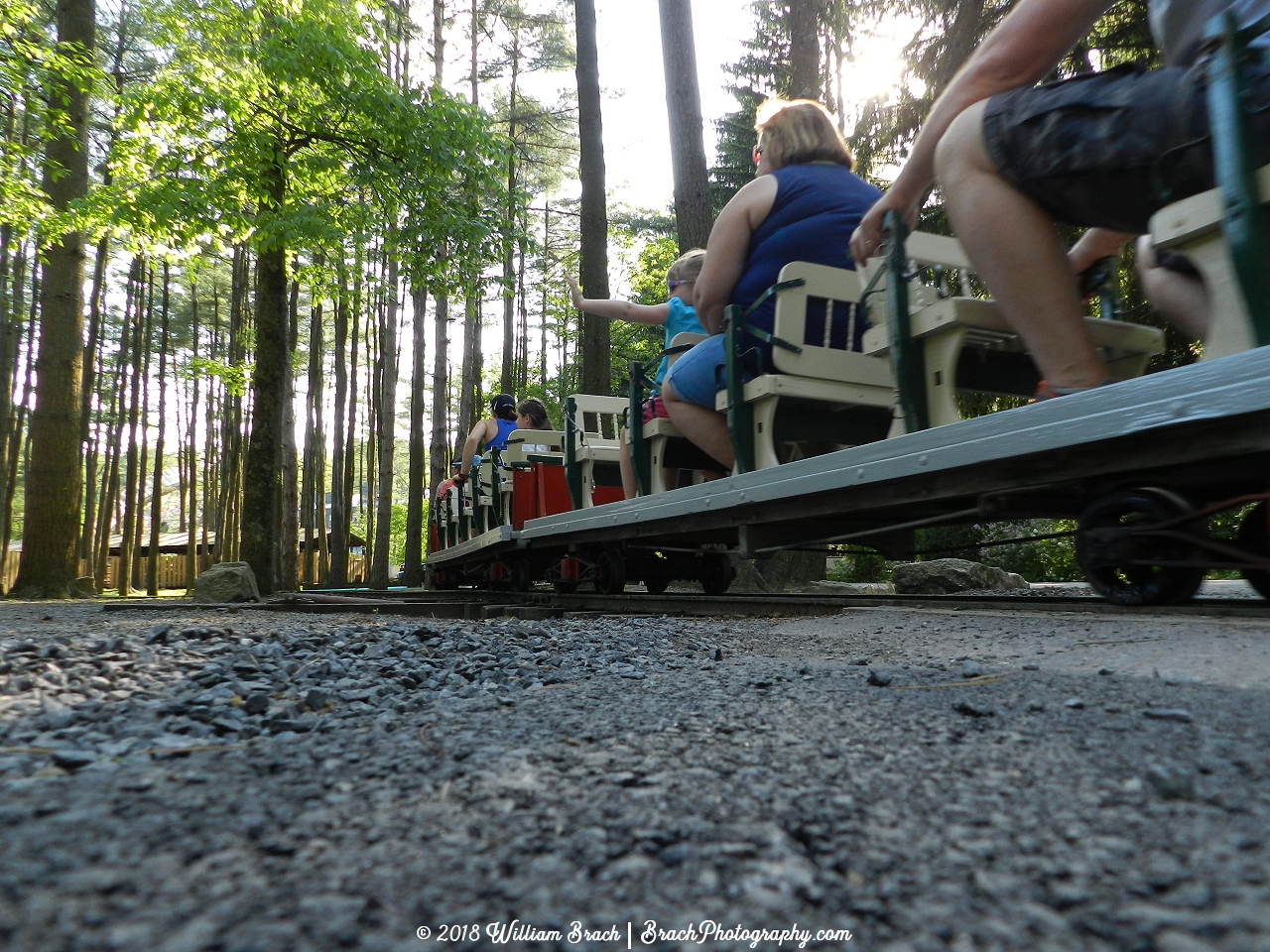 Ole Smokey train rolling by.