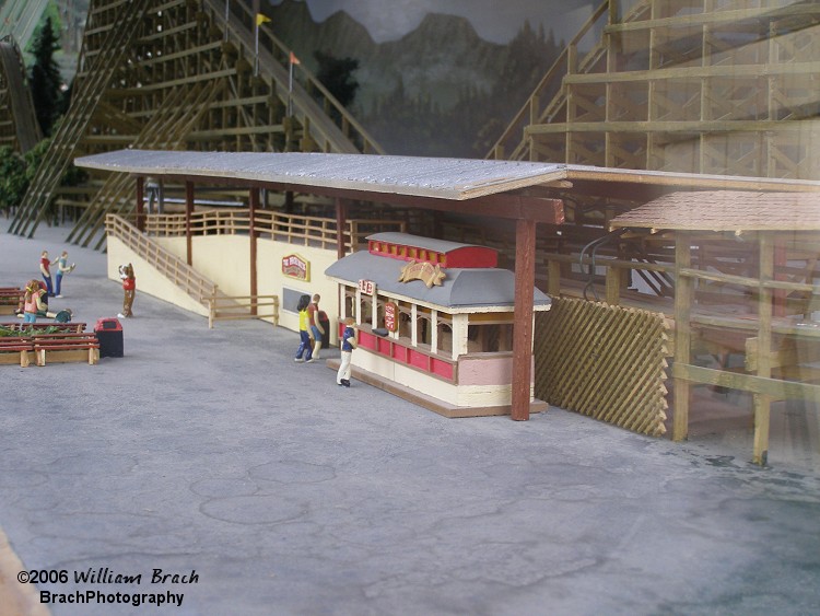 Model of the coaster.