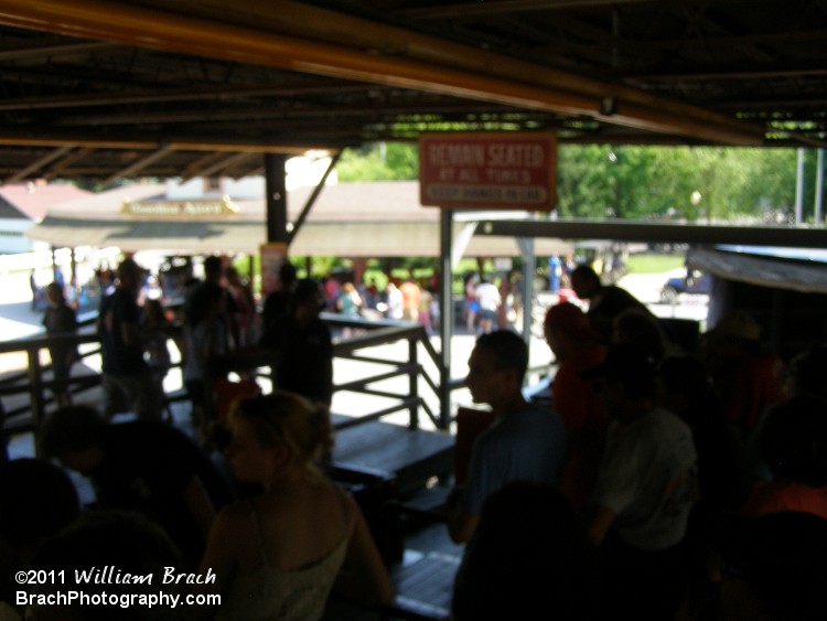 Looking inside the station of Phoenix.