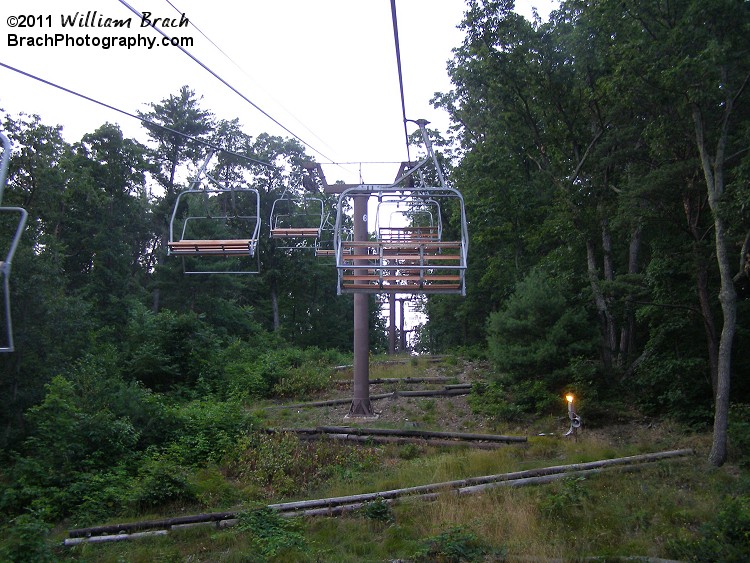 Very relaxing and peaceful ride up and down the mountainside at Knoebels.  This ride is NOT included in the ride-all-day wristbands.  You must purchase tickets to ride this attraction.