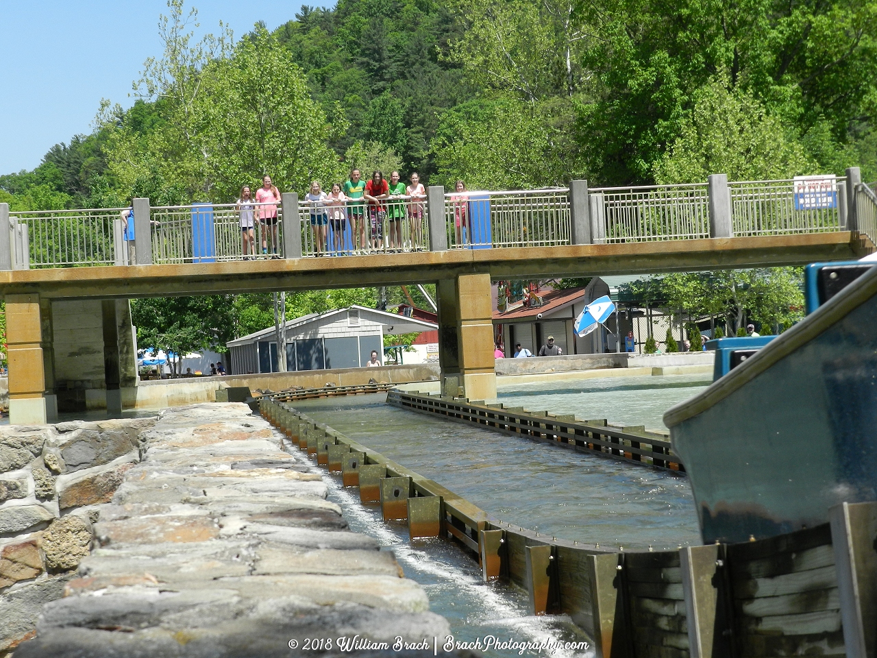 Guests ready to get wet again!