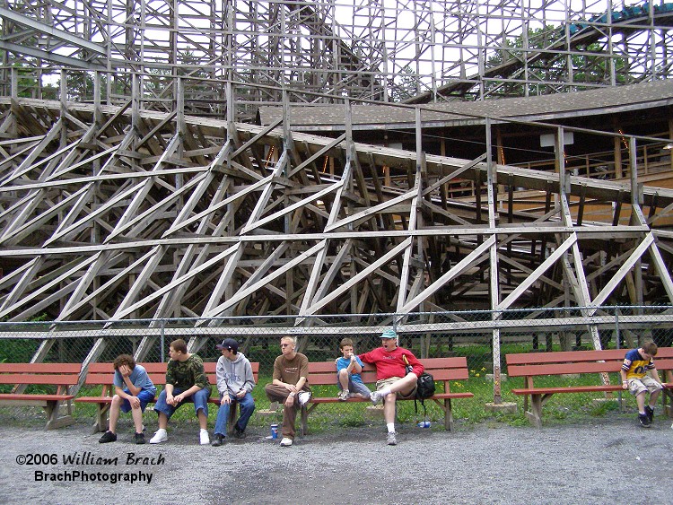 Twister's helix that encases the station.