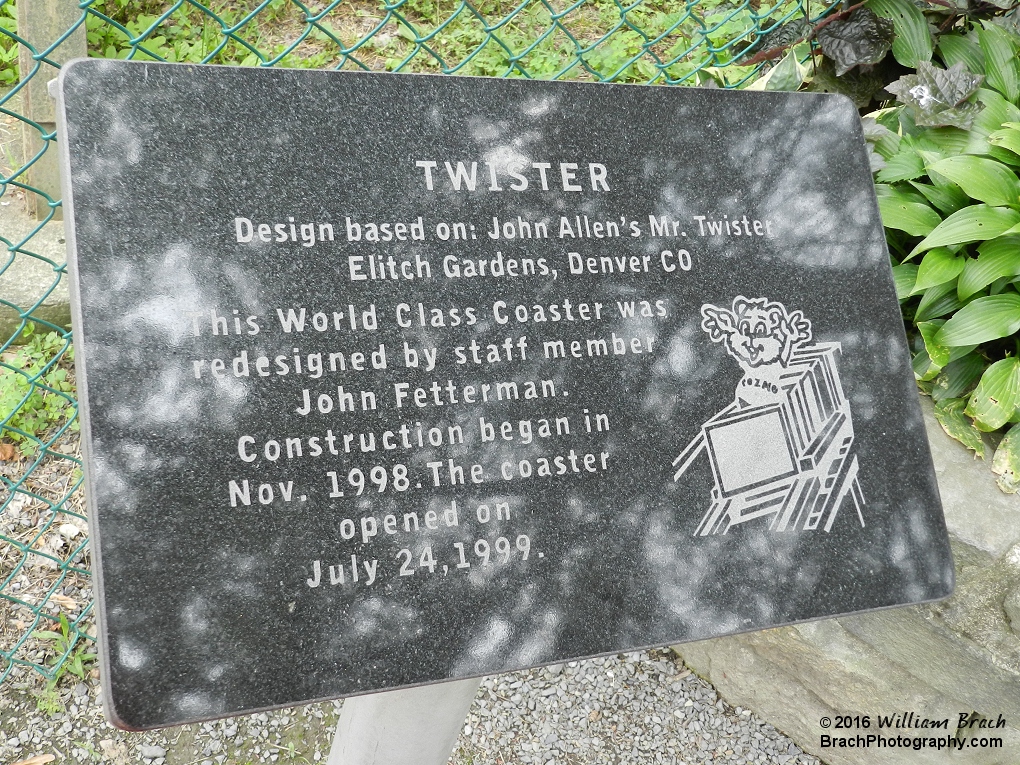 Historical details about Twister.