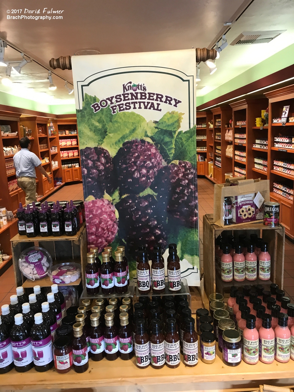 Spring time at Knott's means it's time for everything Boysenberry.