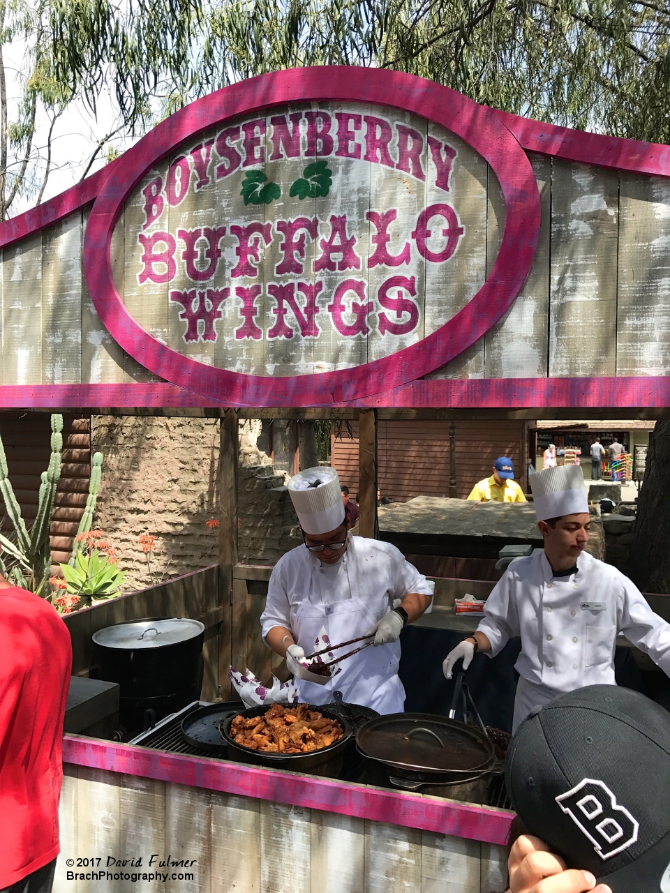 Boysenberry Festival Buffalo Wings.