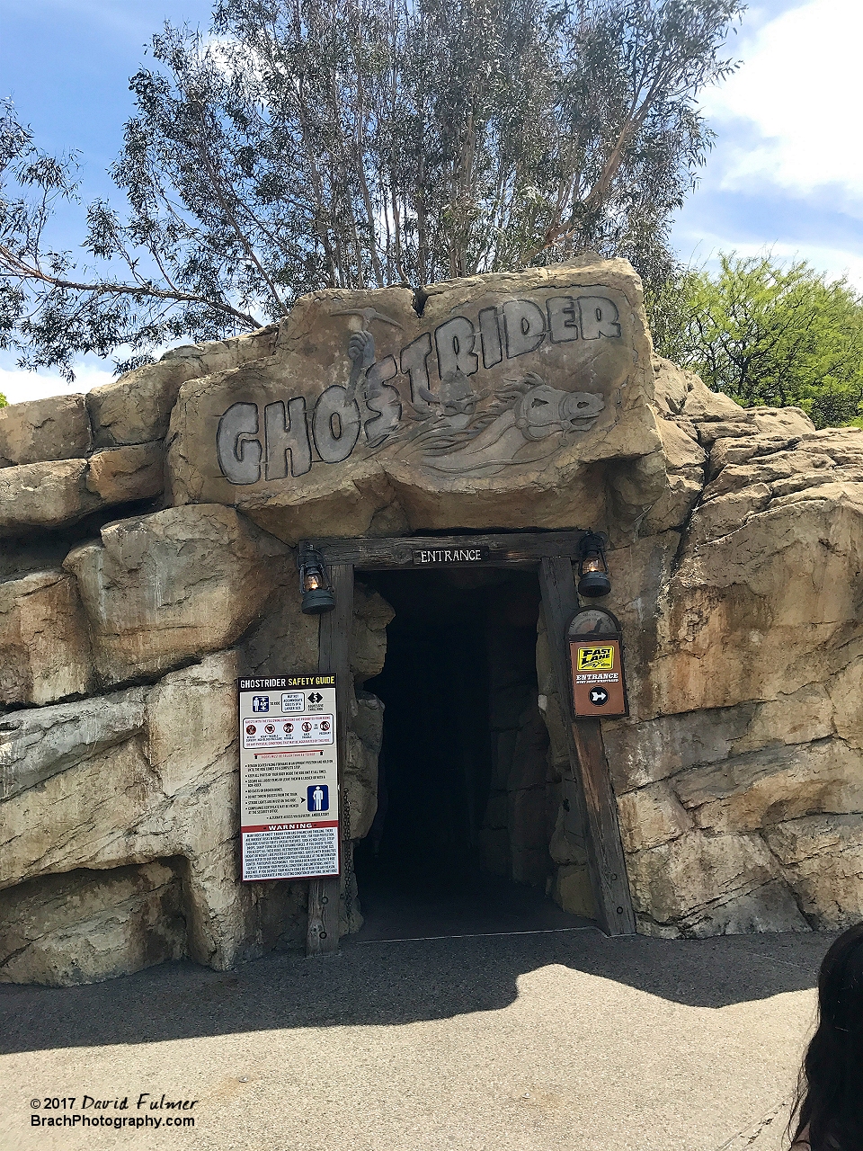 Entrance to GhostRider.