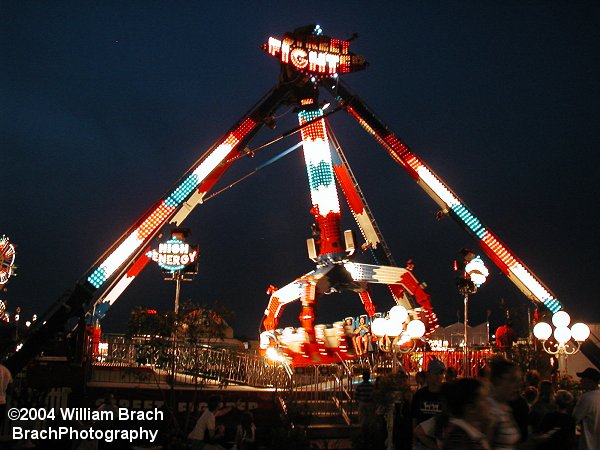 Street Fighter in motion at the 2004 Montgomery County Fair.