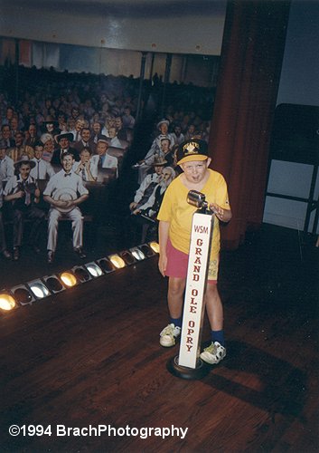 Inside the Grand Ole Opry Museum.