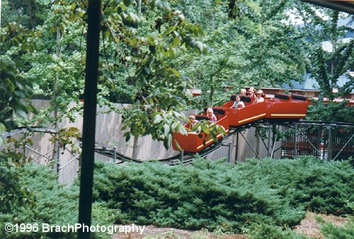 Opryland USA's lone Kiddie Coaster.