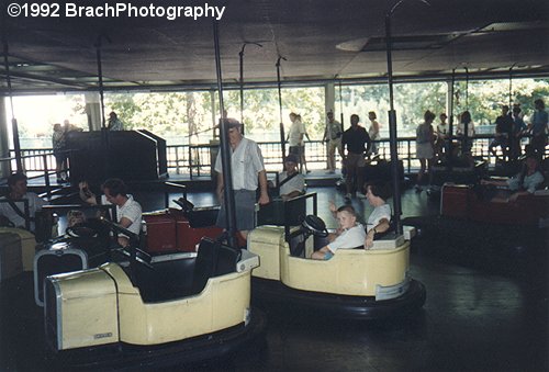 Bumper Cars in the State Fair area of the park.