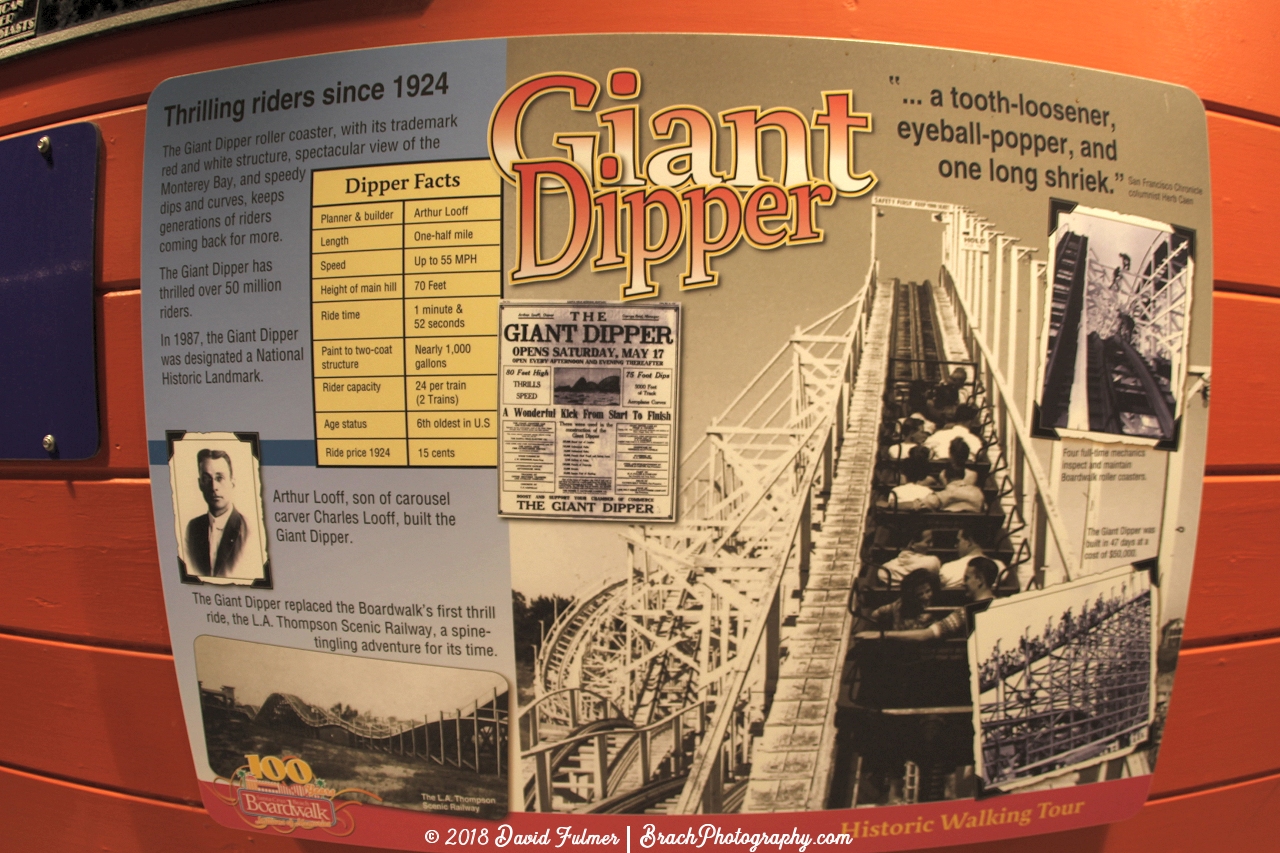 Giant Dipper being described as "a tooth-loosener, eyeball-popper" type of coaster is hilarious!