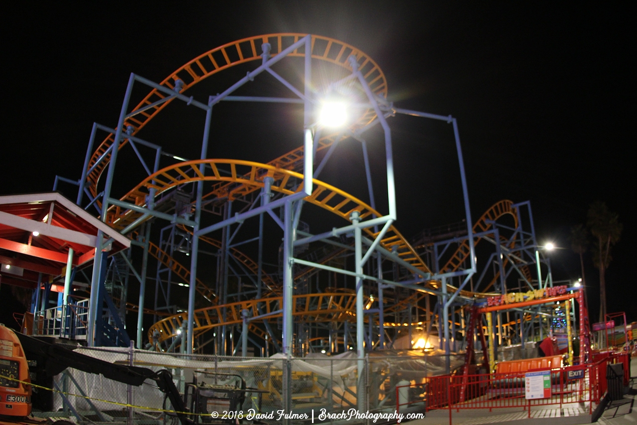 Newest coaster at the Boardwalk - opened in 2013.