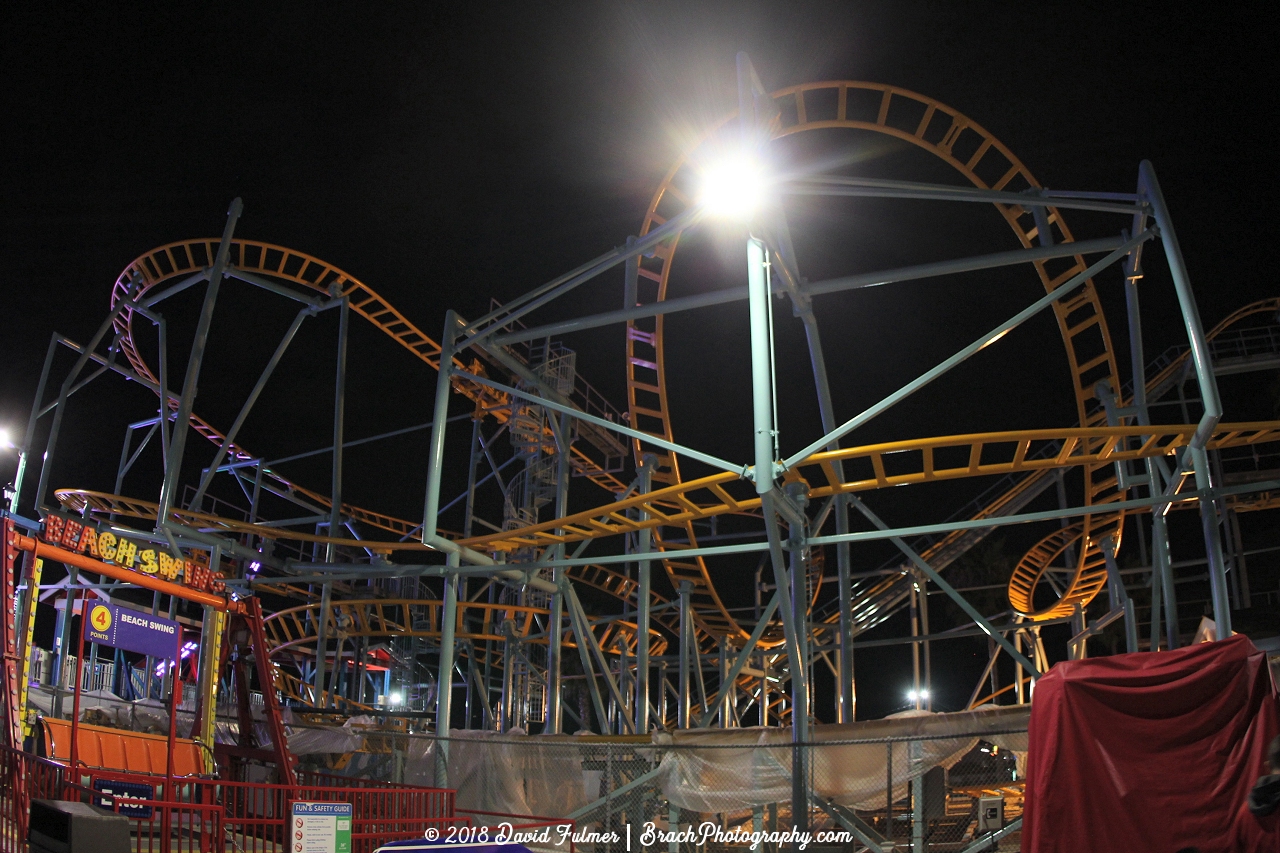 Undertow at the Santa Cruz Beach Boardwalk.