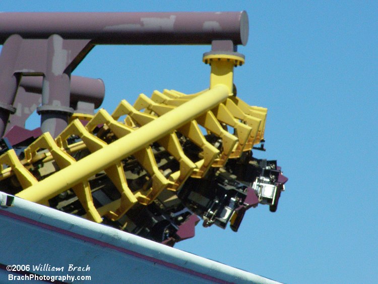 Batwing testing with an empty train.