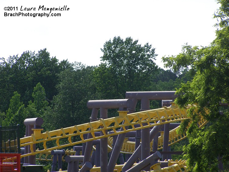 View of Batwing from the Capital Railways train ride.