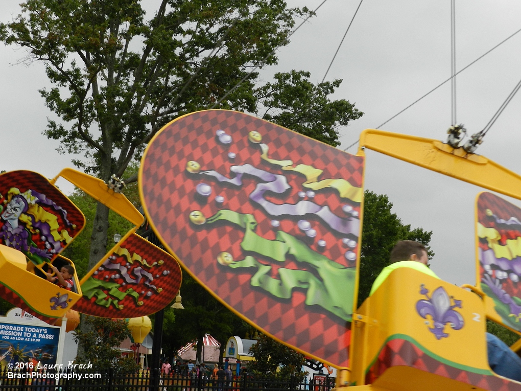 Ride in action.  Love the details on the flyer fins!