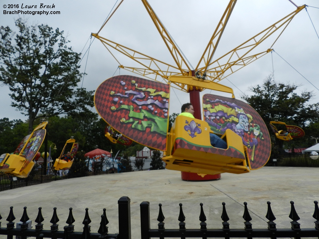 Will had so much fun riding this at Six Flags America!