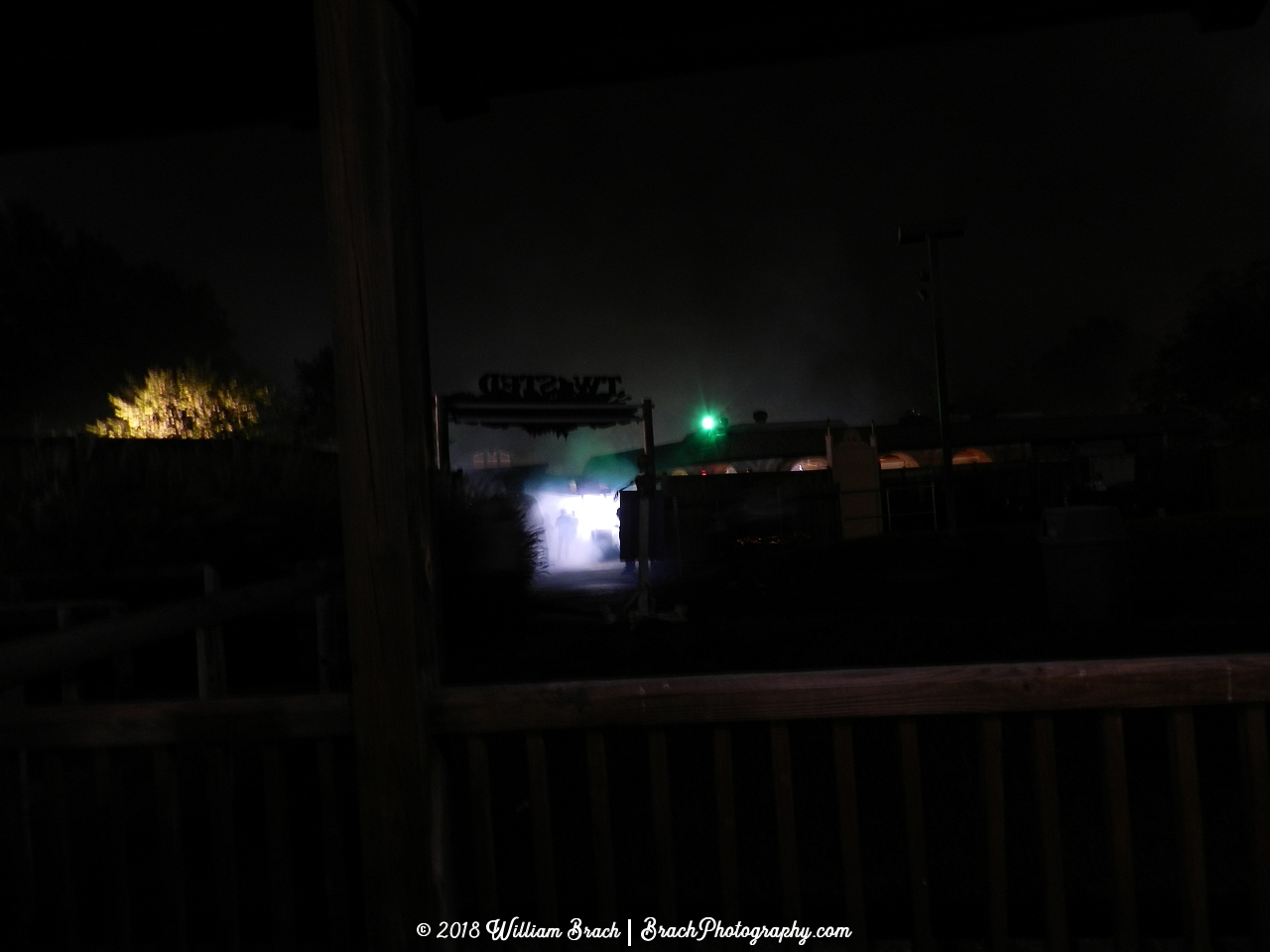 Six Flags America gets quite spooky at night during Fright Fest!