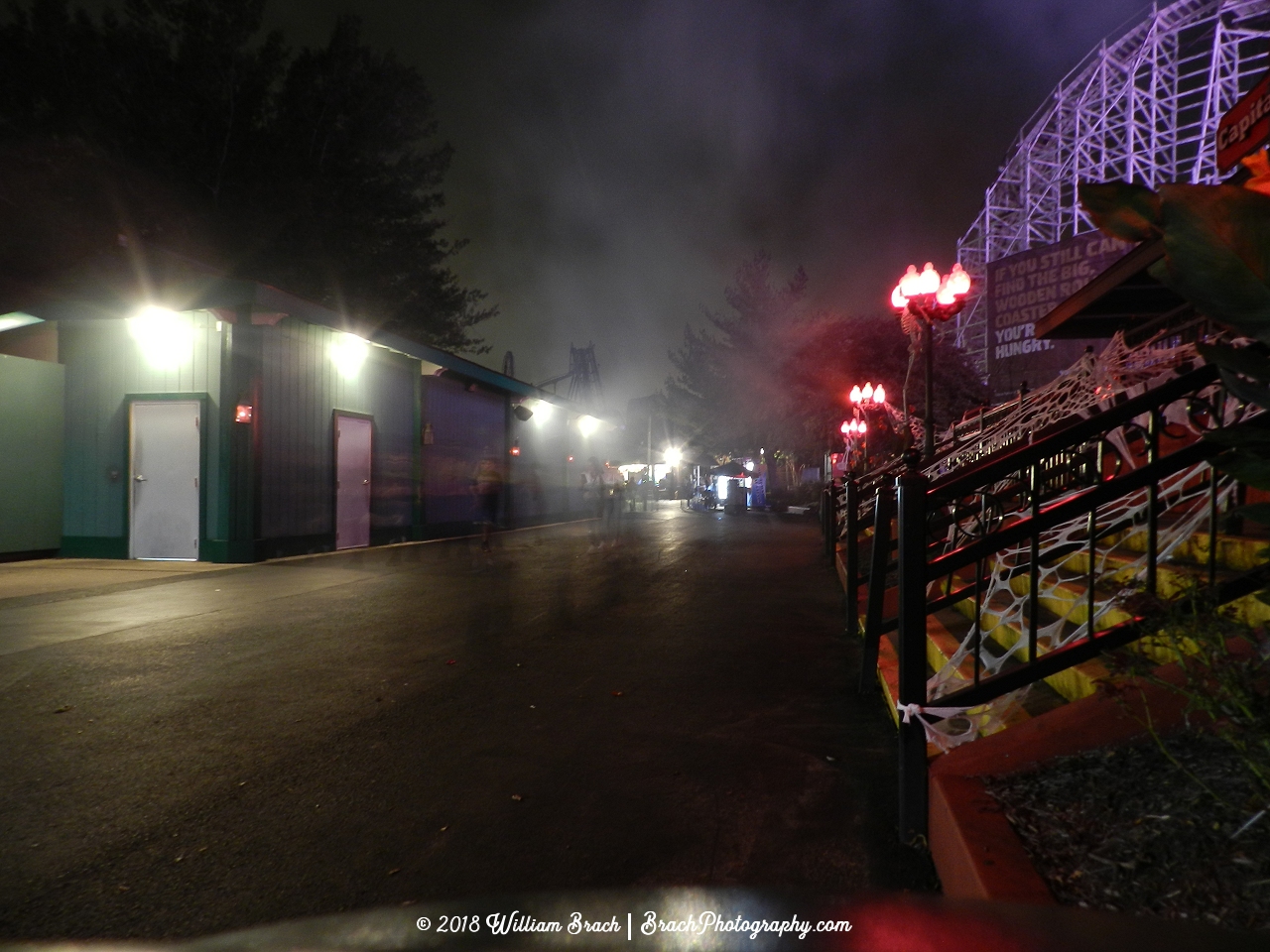 Fright Fest at Six Flags America.