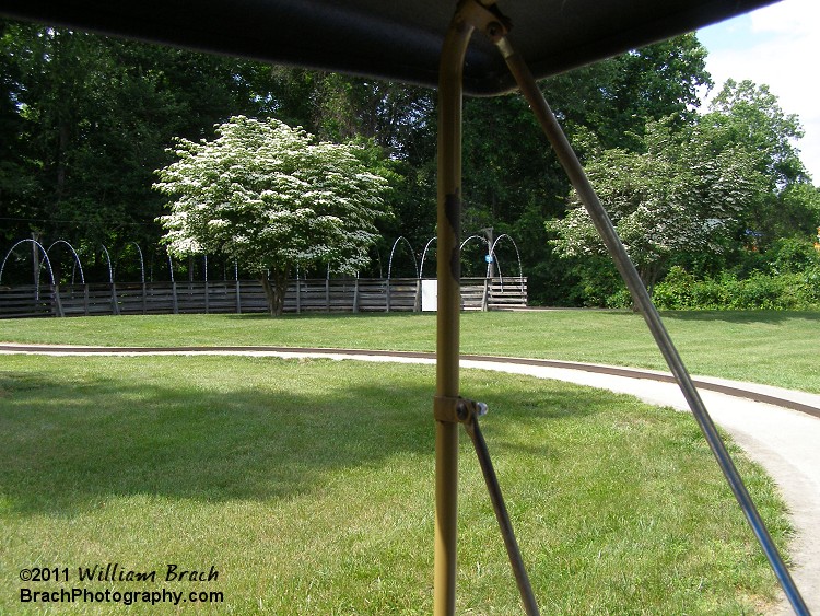 The Great Race features lots of open area that you get to drive through.