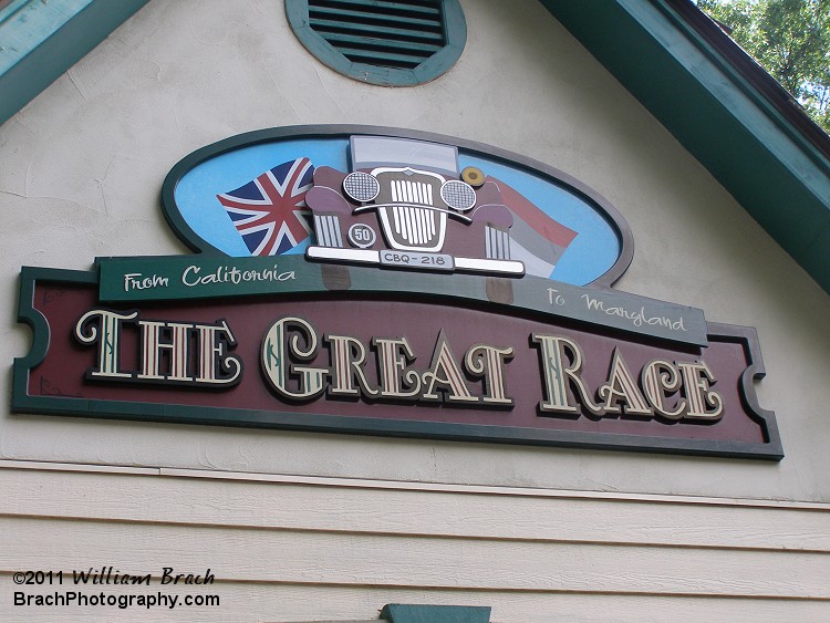 Great detail on the ride sign.