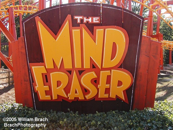 The Mind Eraser's entrance sign also got a facelift.