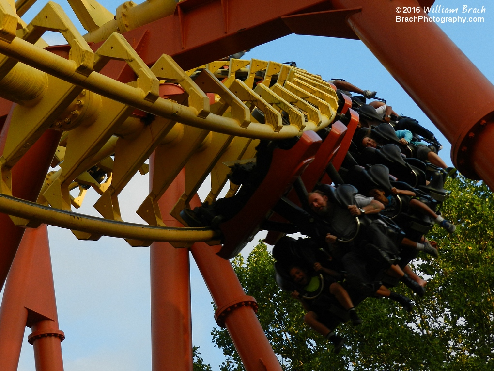 I was tossed all over in my seat on the Mind Eraser which made for an unplesant ride.