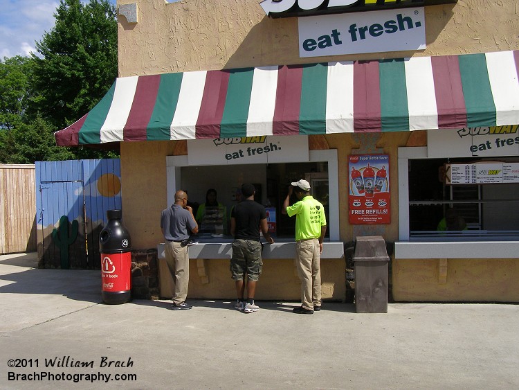 This used to be a pizza stand.