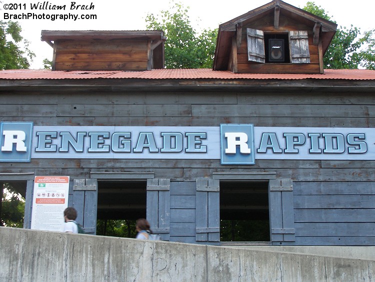 Loading station for Renegade Rapids.