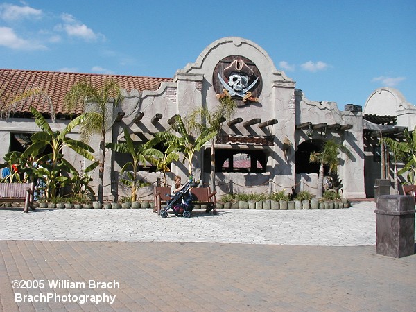 Nicely themed station building.