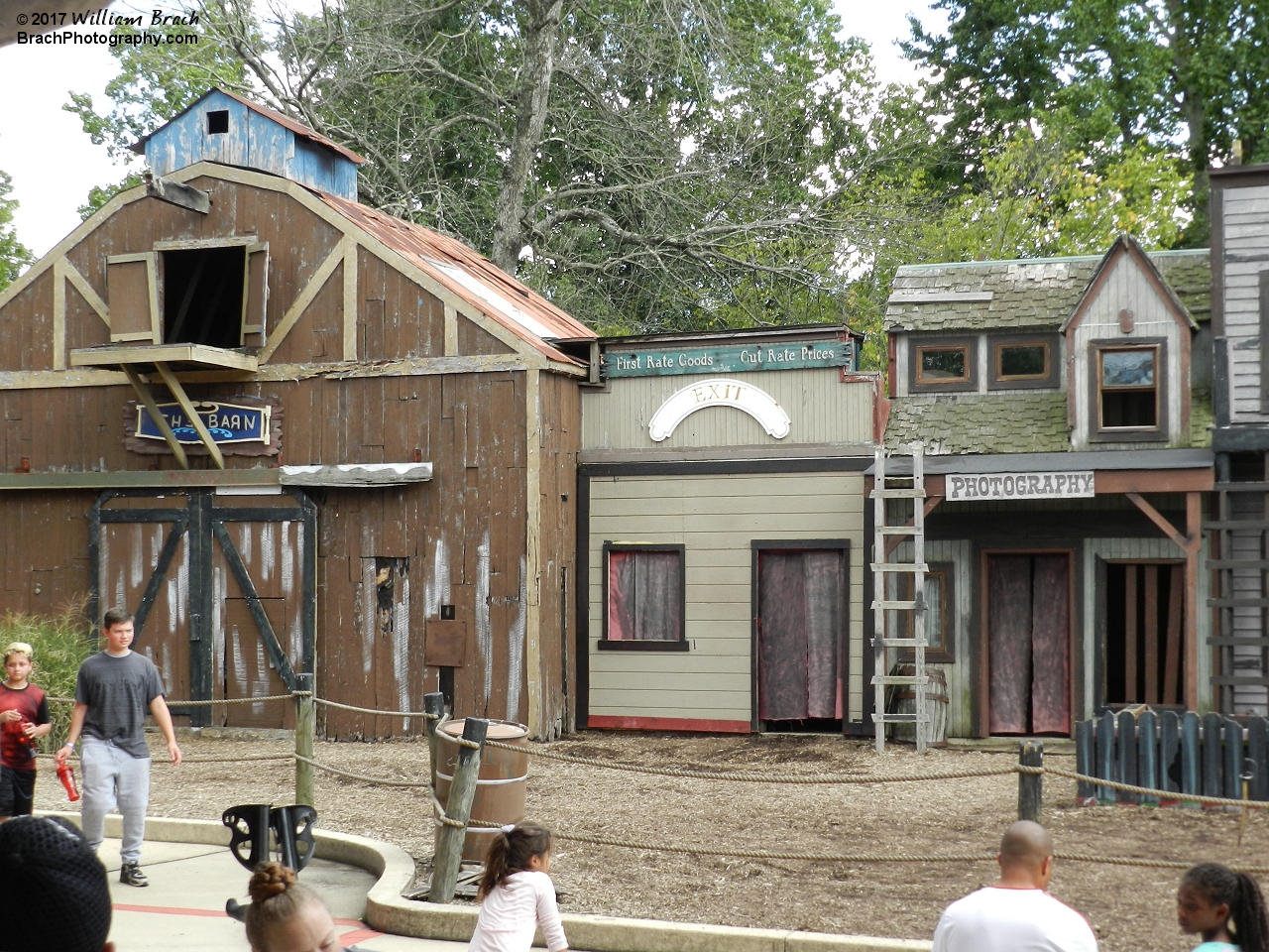 Six Flags America is the only park in the entire Six Flags chain that has a stunt show.  This is the arena for their stunt shows.