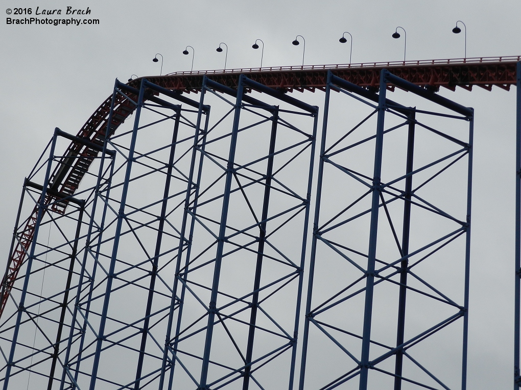 Superman's lift hill.