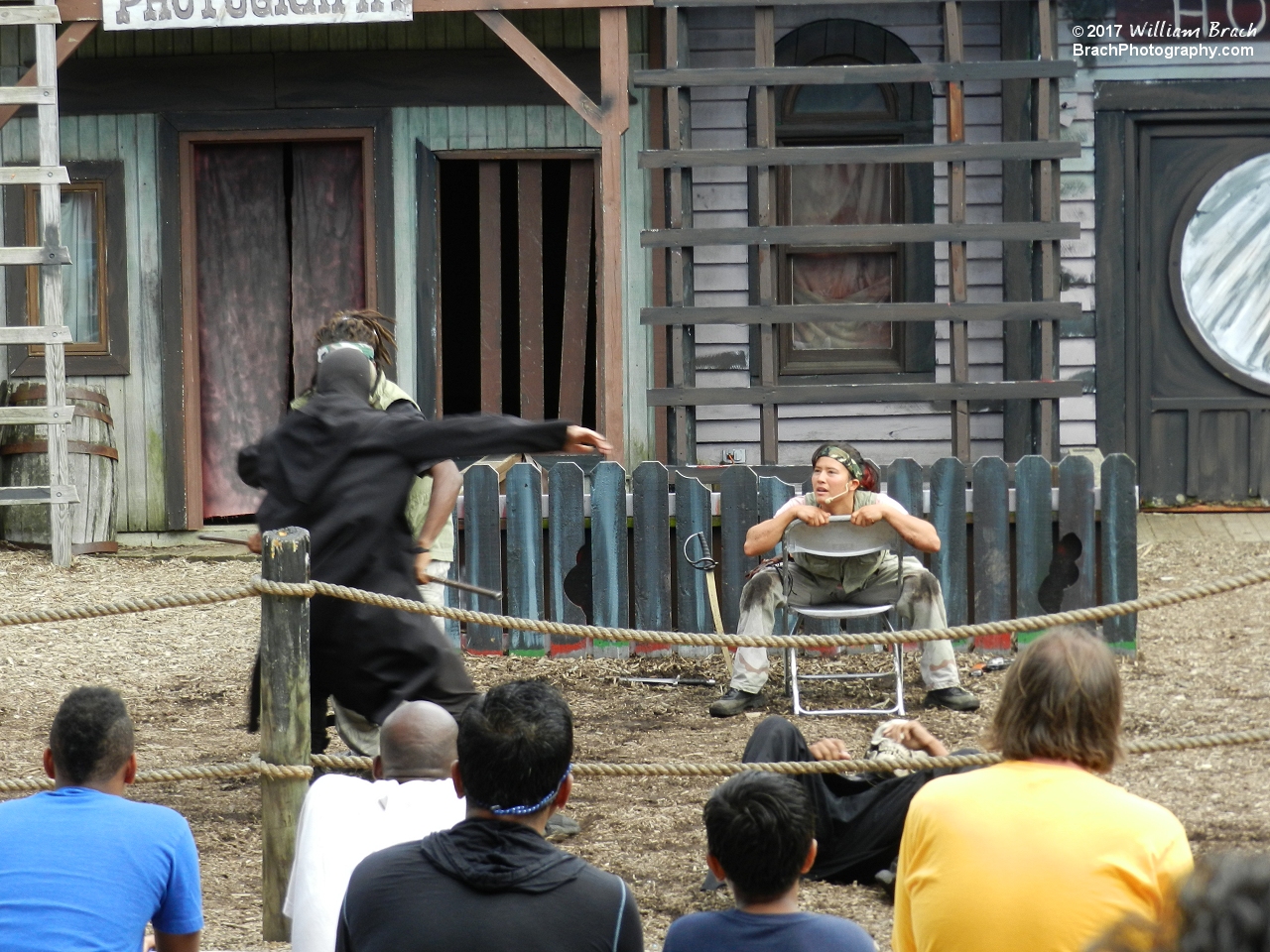 Stunt show action!