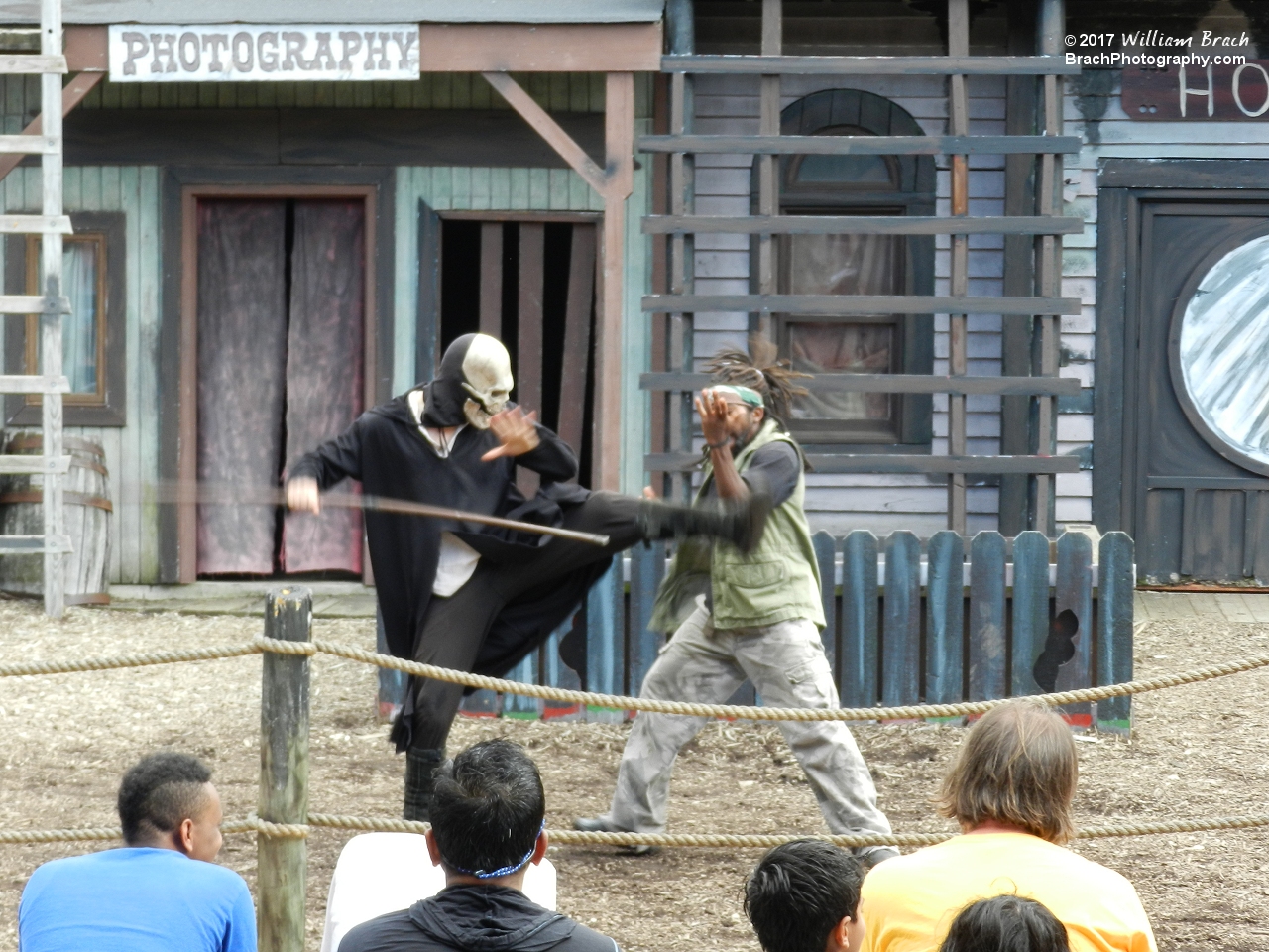 Stunt show action!