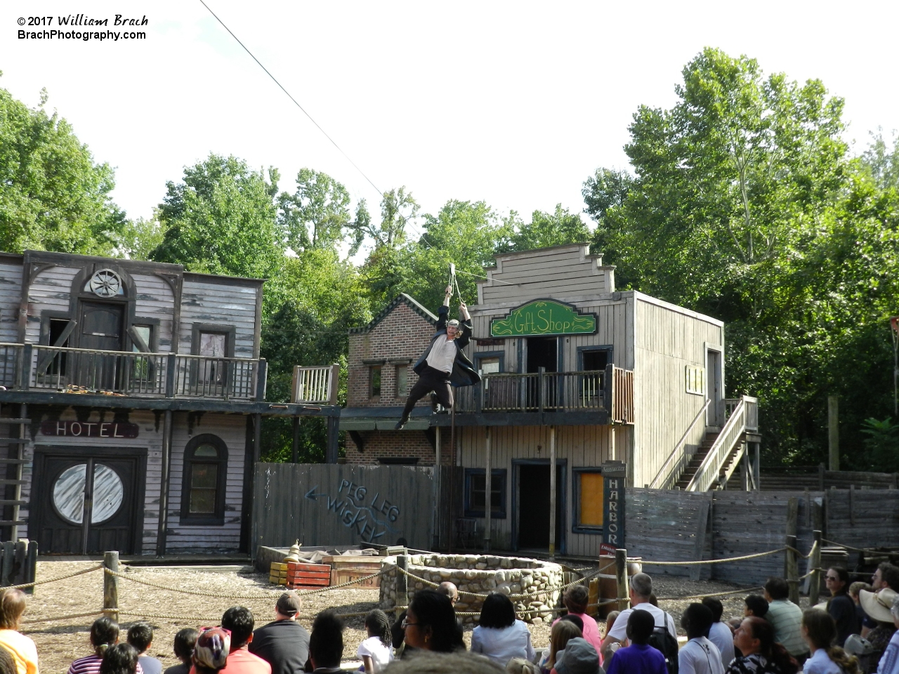 Stunt show action!