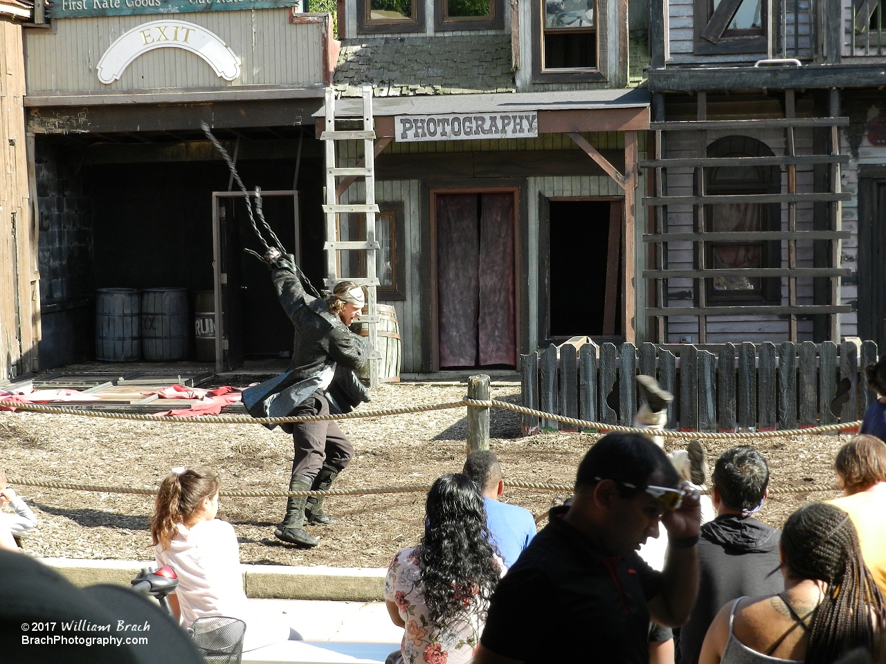 Stunt show action!