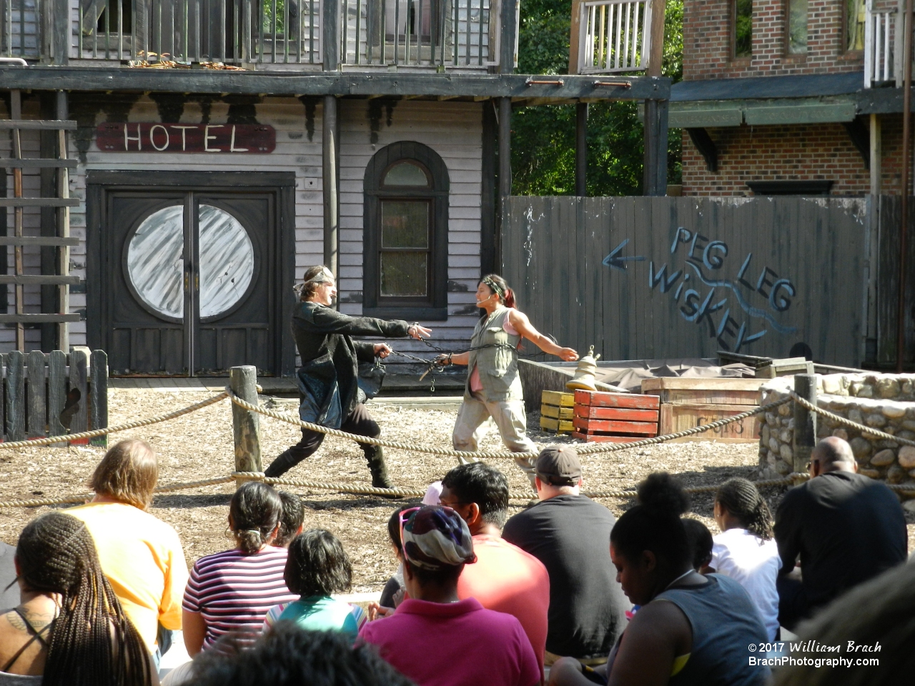 Stunt show action!