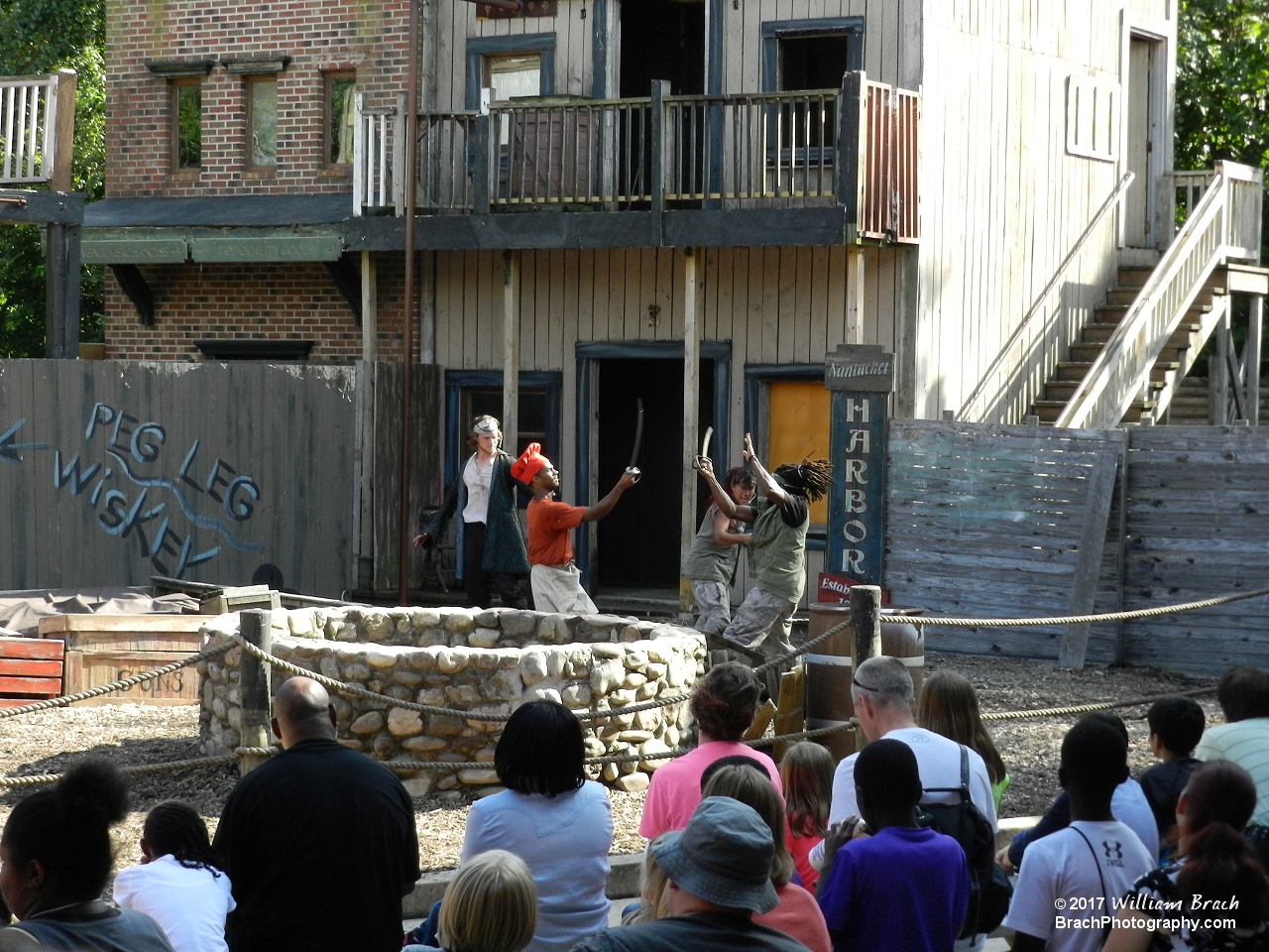 Stunt show action!