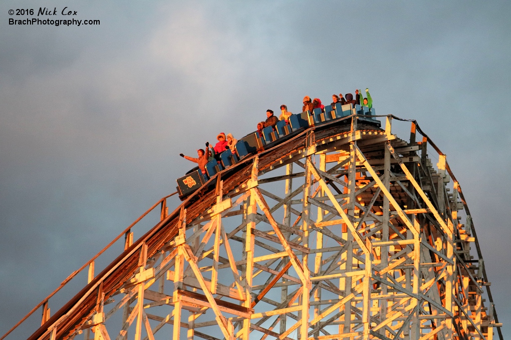 Wild One at sunset.