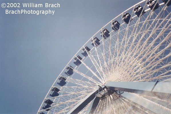 When the wheel opened at Darien Lake in 1983, it was the icon of the park until the mid-1990's and was the largest Giant Wheel in North America.  It is currently the 2nd largest ferris wheel in North America.