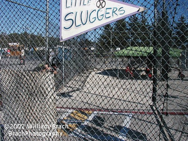 Six Flags Darien Lake has batting cages which is unique for this park.