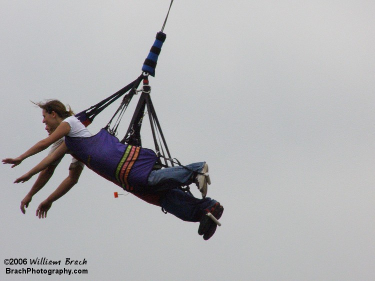 Ridin' Skycoaster.