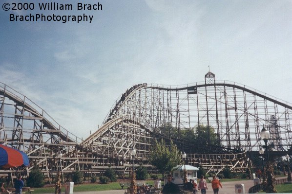 Overview of most of the coaster.