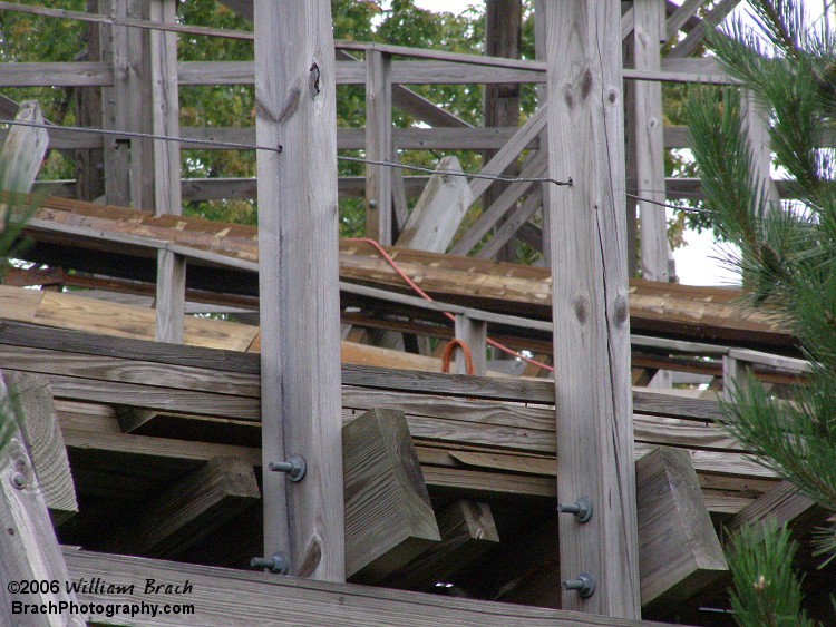 Reason for Predator being closed down was due to retracking of the coaster.  Predator is of the roughest coasters I have ever been on .  Only Hurler at Kings Dominion tops the roughness of Predator.