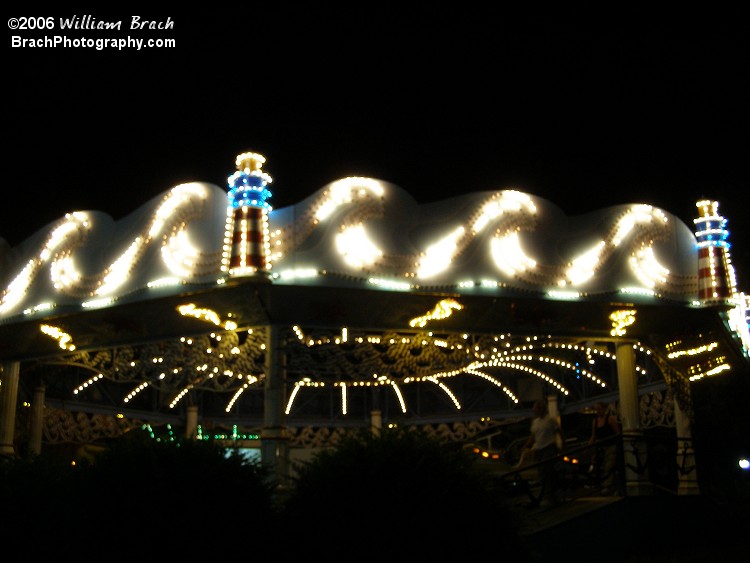 Lights on a ride really make the ride look much nicer.