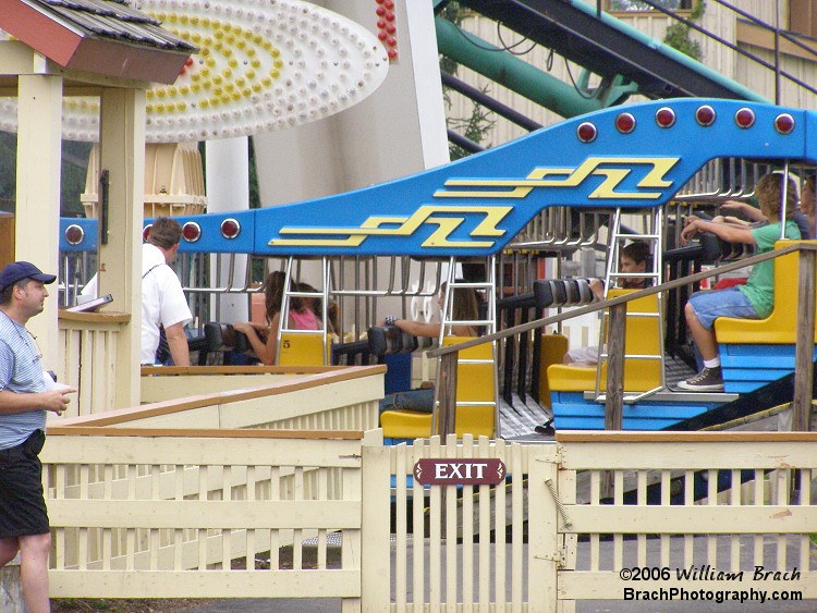 Ranger is similiar to Berserker at Kings Dominion, only difference is that you're caged in.