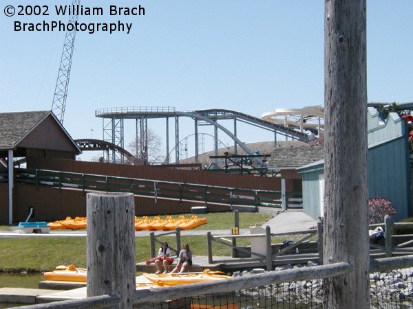 Shipwreck Falls on Opening Day 2002.