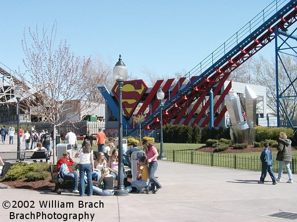 When Superman: Ride of Steel opened at Six Flags Darien Lake in 1999, it was the first Hypercoaster built from Intamin AG.